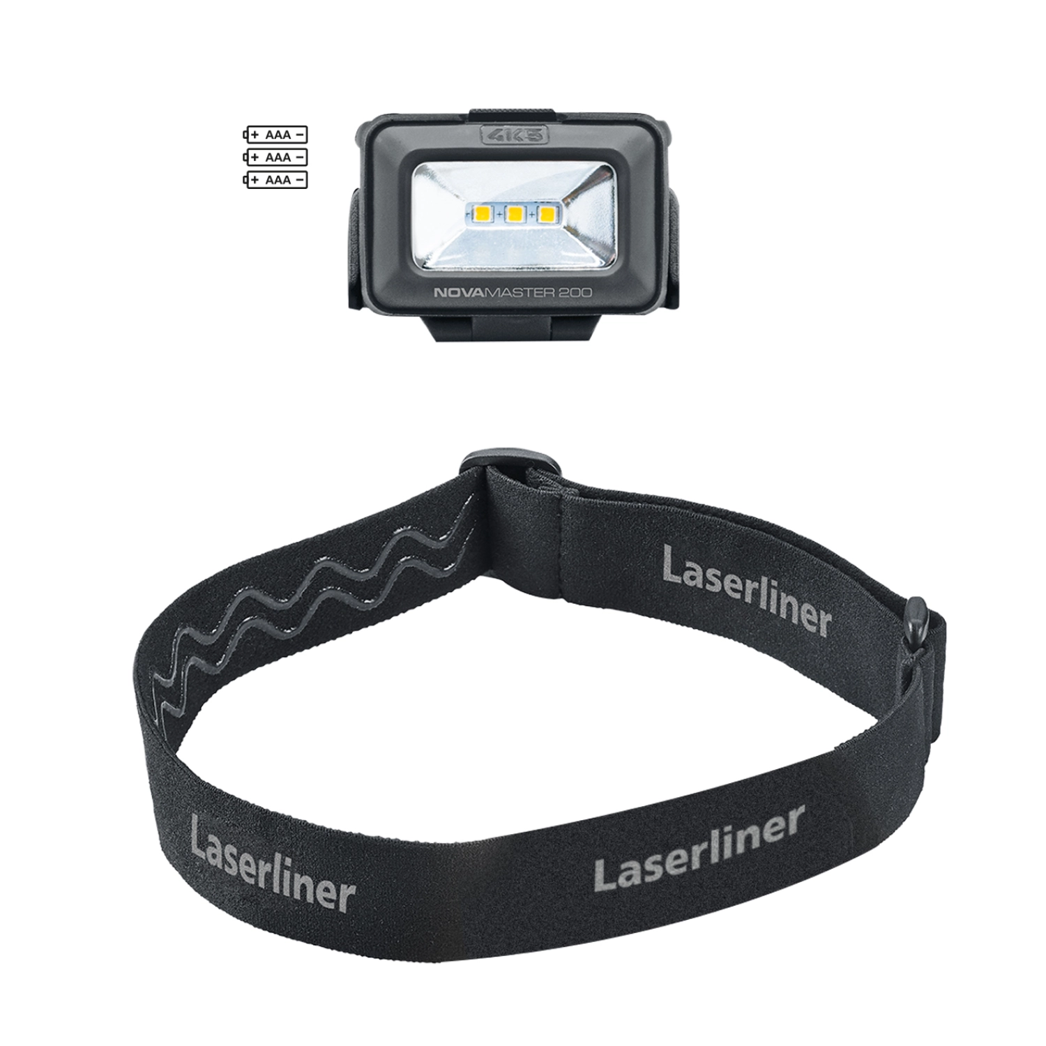 Laserliner 030.400A - Lampe frontale à LED confortable pour avoir les mains libres et tout faire-image