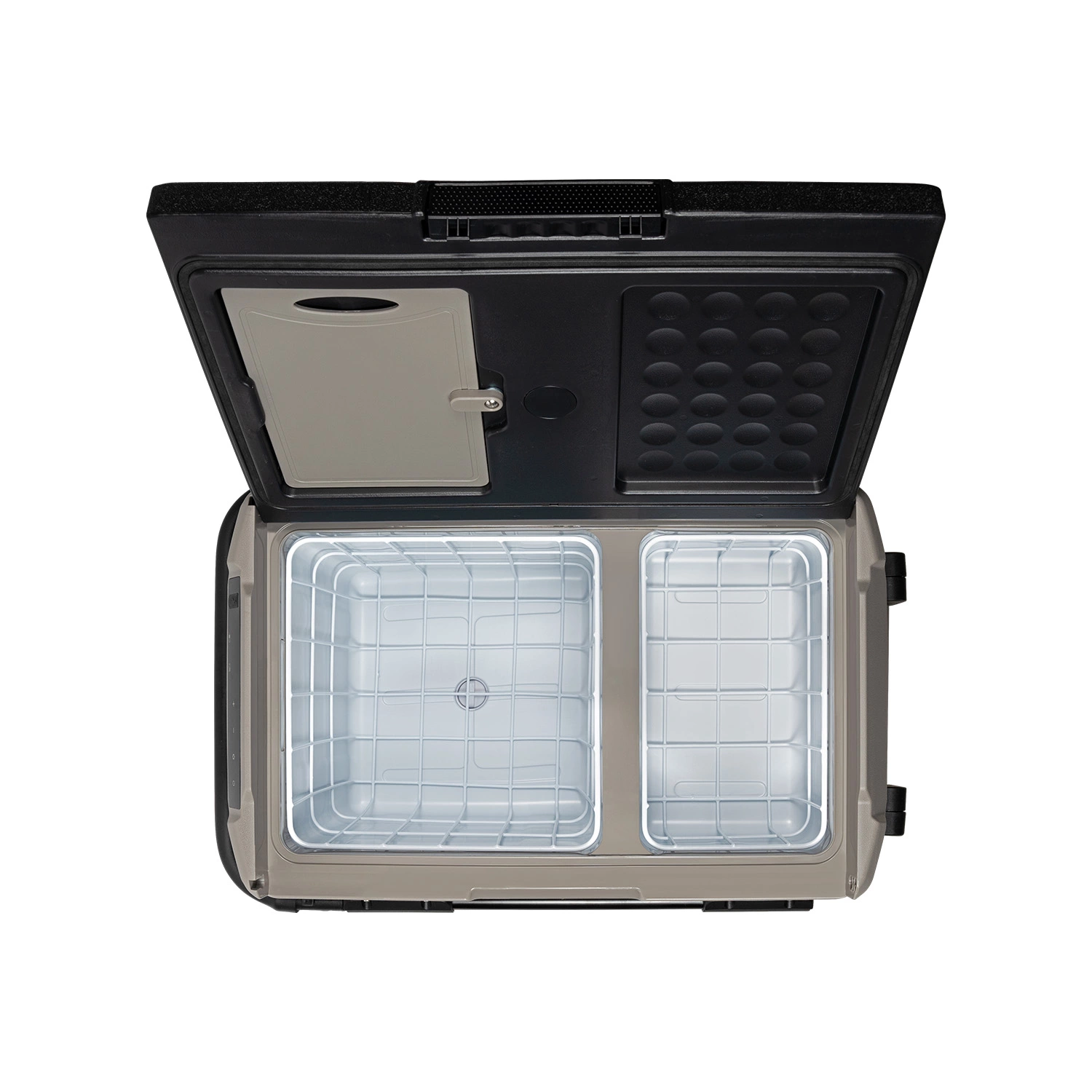 Steamy-E SECZGW41 Glacière à compresseur électrique sur roues Dual Zone - 41L-image