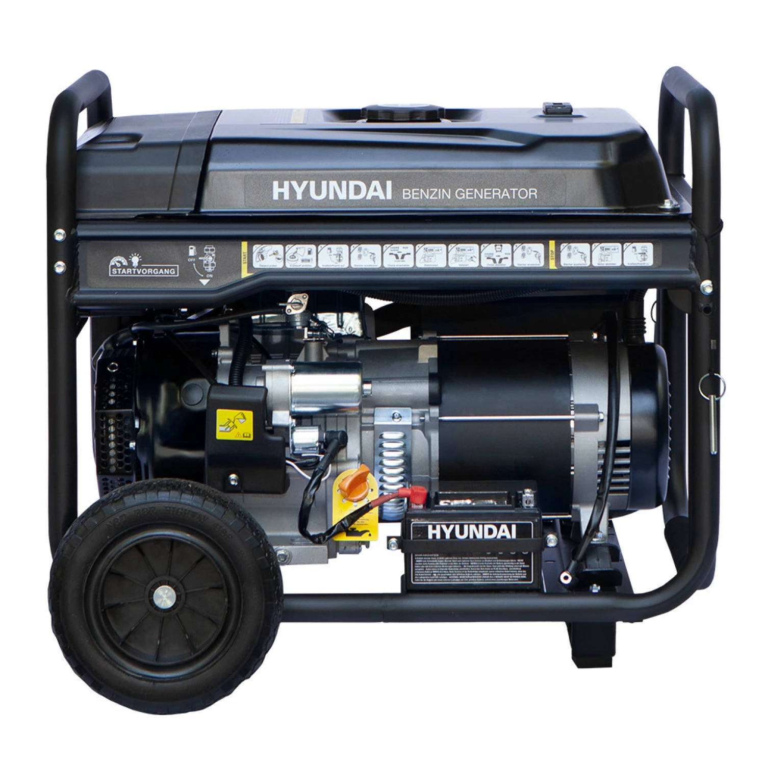 Hyundai HY8500LEK-T Benzinegenerator-image
