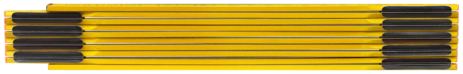 Sola PS 2/10G Règle en bois - jaune - 2 m-image