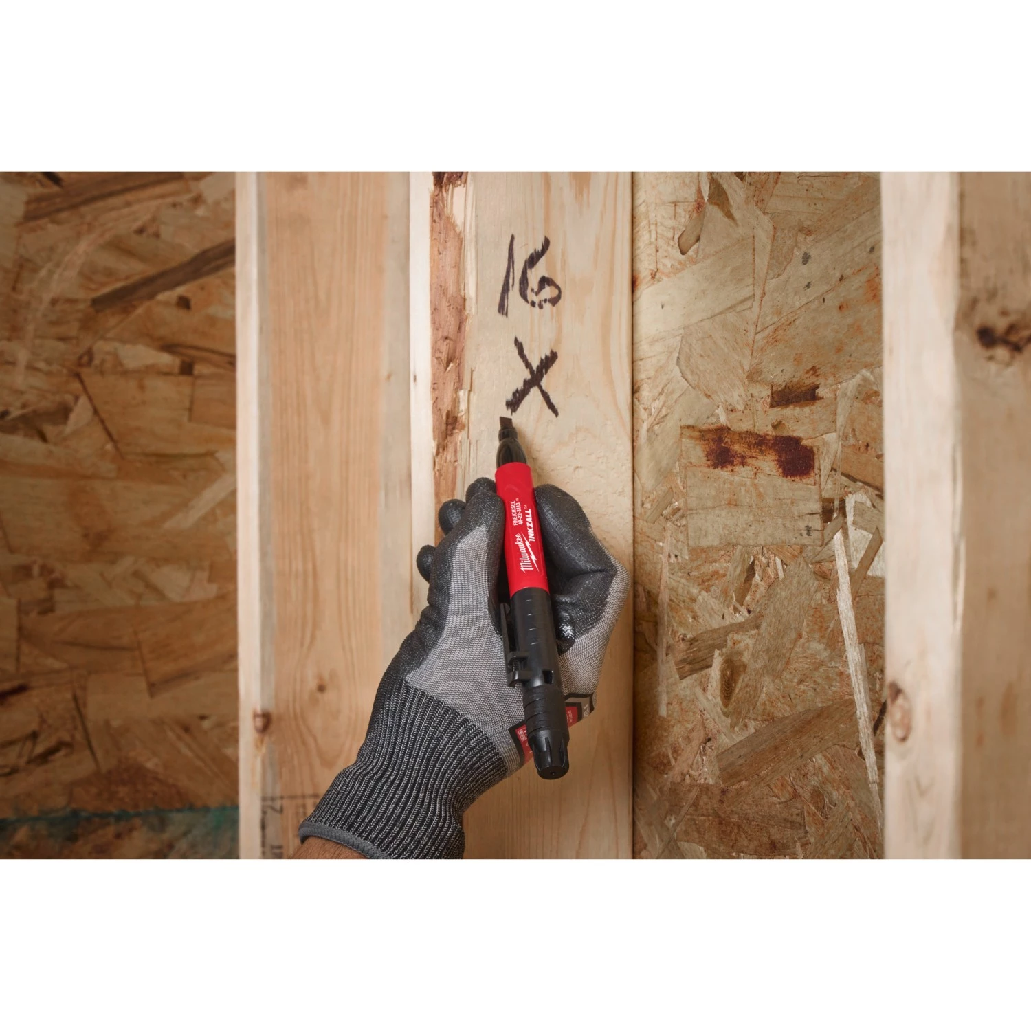 Milwaukee 4932501154 Marqueur INKZALL à double pointe - Ultra-fine / Fine-image