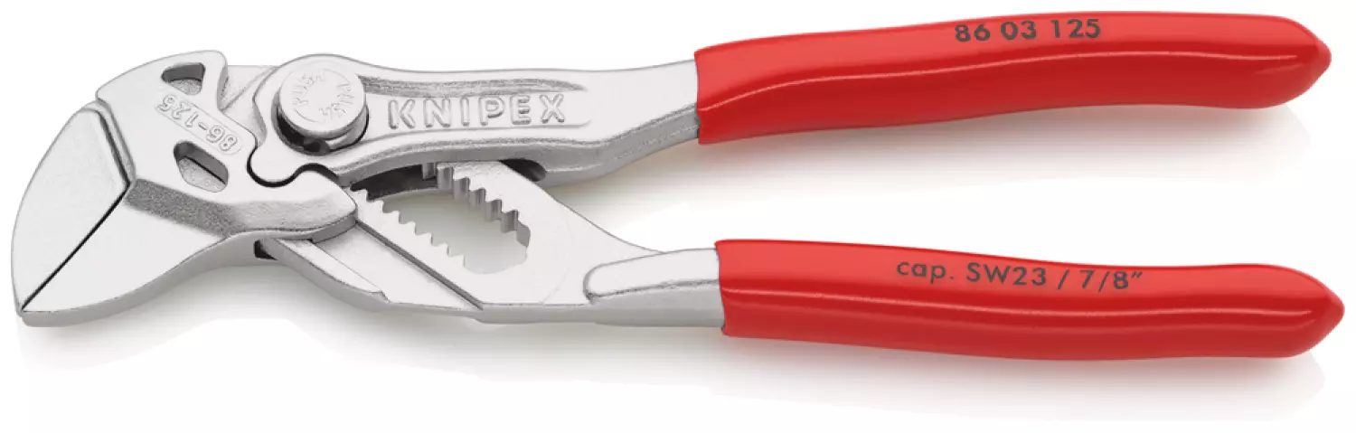 Knipex 86 03 125 - Mini-pince-clé Pince et clé deux en un-image