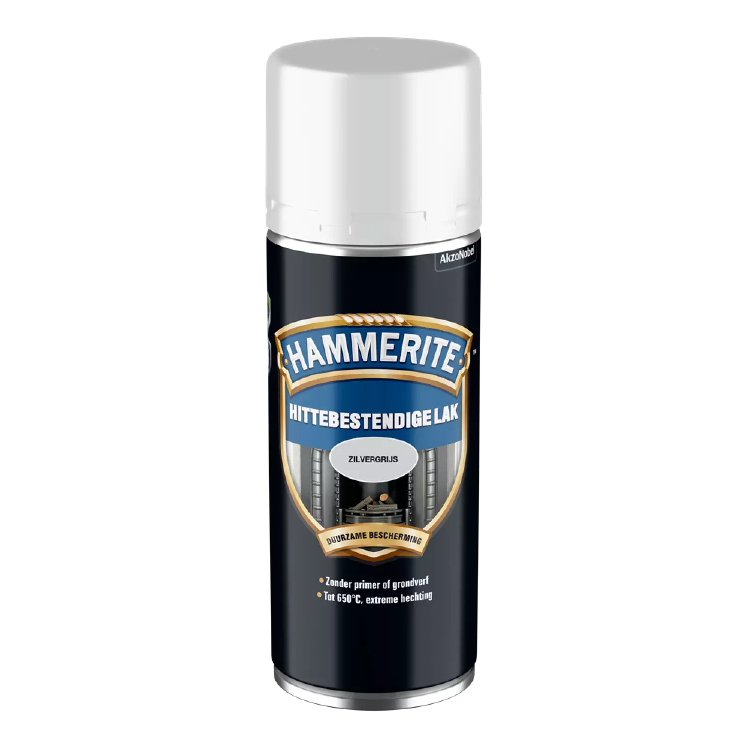 Hammerite Hittebestendige Lak - Zilver Grijs - 400ml-image