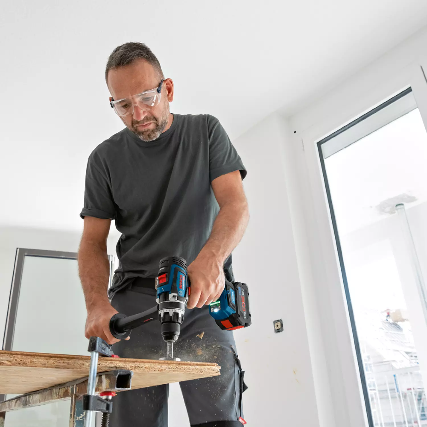 Bosch GSR 18V-150 C 18V Li-Ion accu BiTurbo schroefboormachine set (2x 8,0Ah) in L-Boxx - 150Nm - koolborstelloos-image