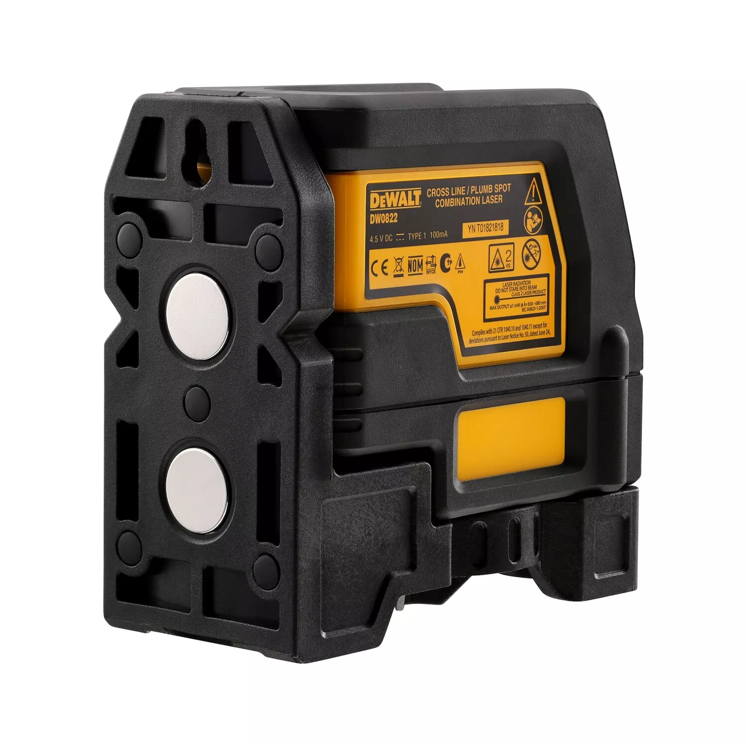 DeWALT DW0822-XJ Laser à lignes croisées dans un coffret - 2 lignes - rouge - 10 m - IP54-image