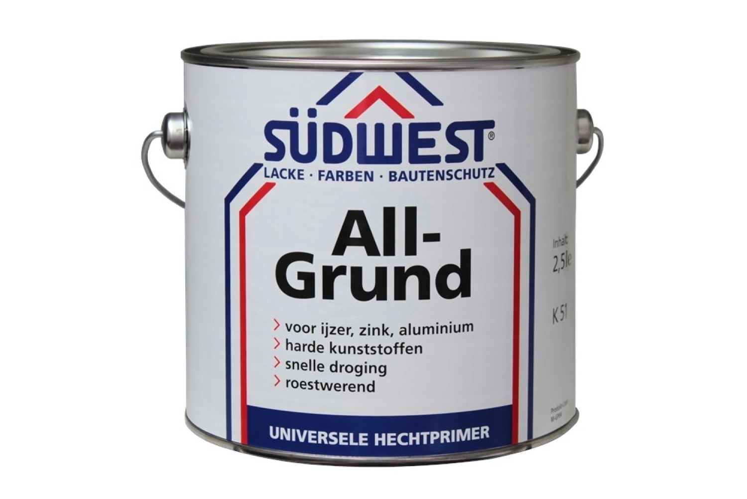 Südwest Allgrund K51 - Ral 9005 zwart - 2,5L-image