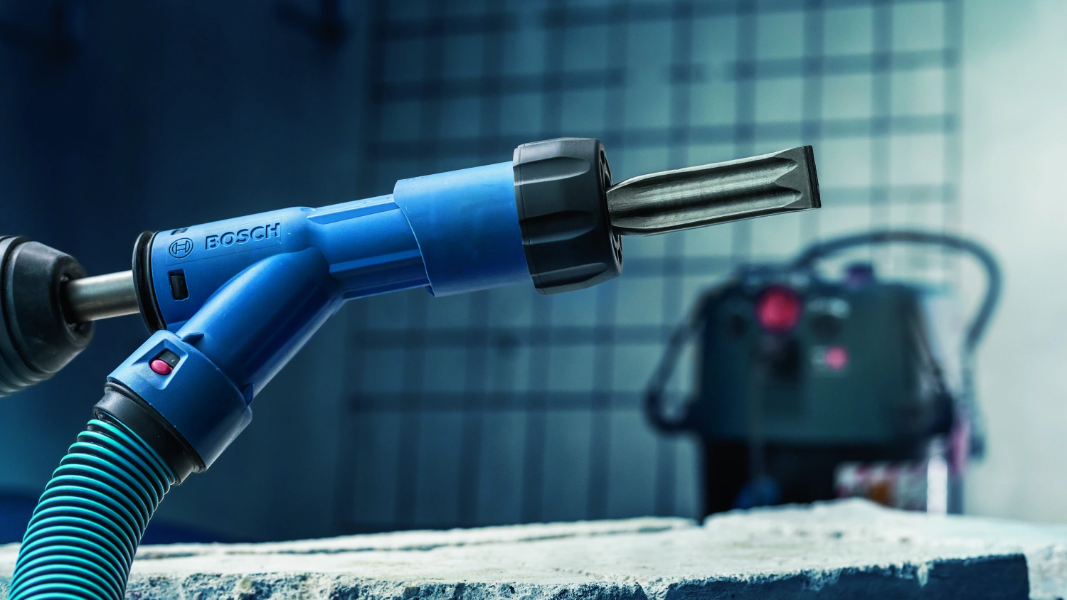 Bosch 2608901477 Adaptateur EXPERT SDS Clean pour burin plat SDS Max - 25x400 mm-image