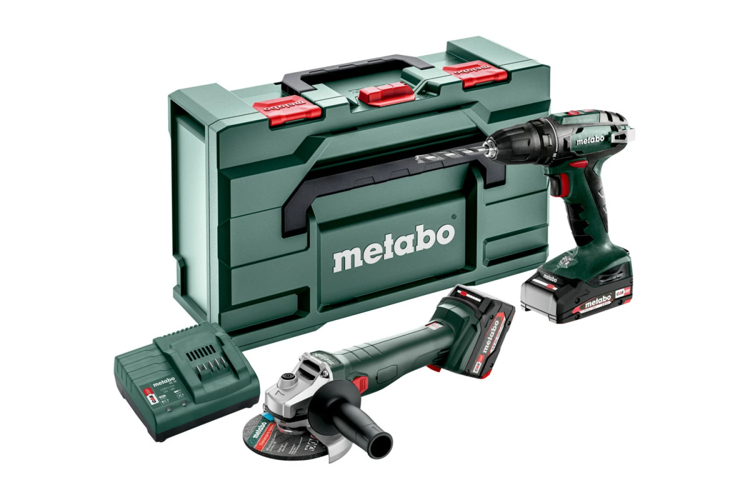 Metabo Combo Set 2.4.3 18V Li-Ion accu combiset in MetaBox (2x 2.0Ah)-image