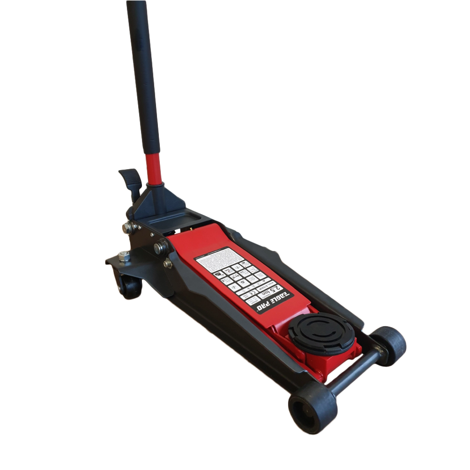 Eagle Pro E-1525P Professionele garagekrik extra laag met voetbediening - 2.5 Ton-image