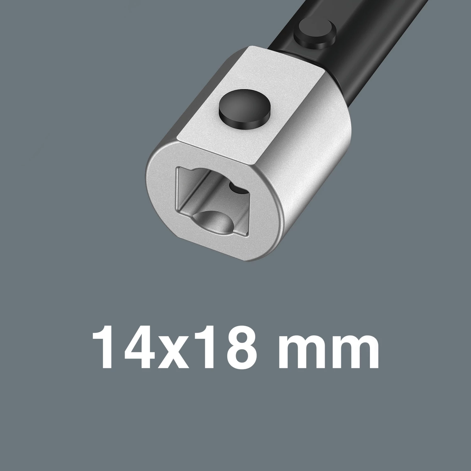Wera 05020174001 7880 Joker 3XL Clé à fourche auto-ajustable pour taille de clé 32-41 mm - 14x18 mm-image