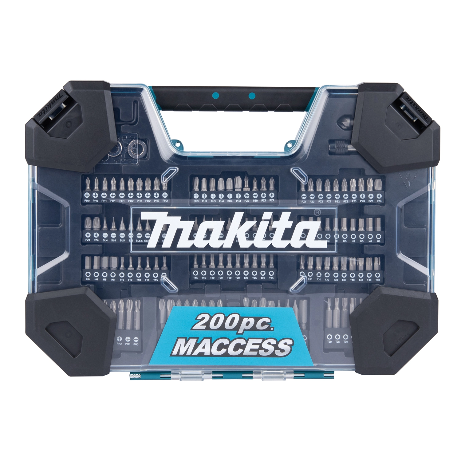 Makita E-22610 200 delige Bit- en borenset-image