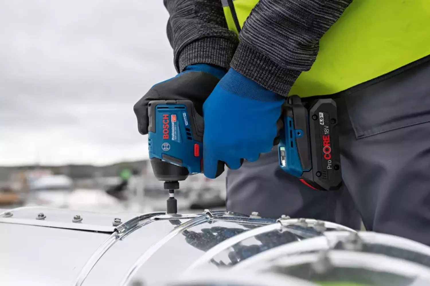 Bosch GDR 18V-220 C 18V accu slagschroevendraaier body - 220Nm-image