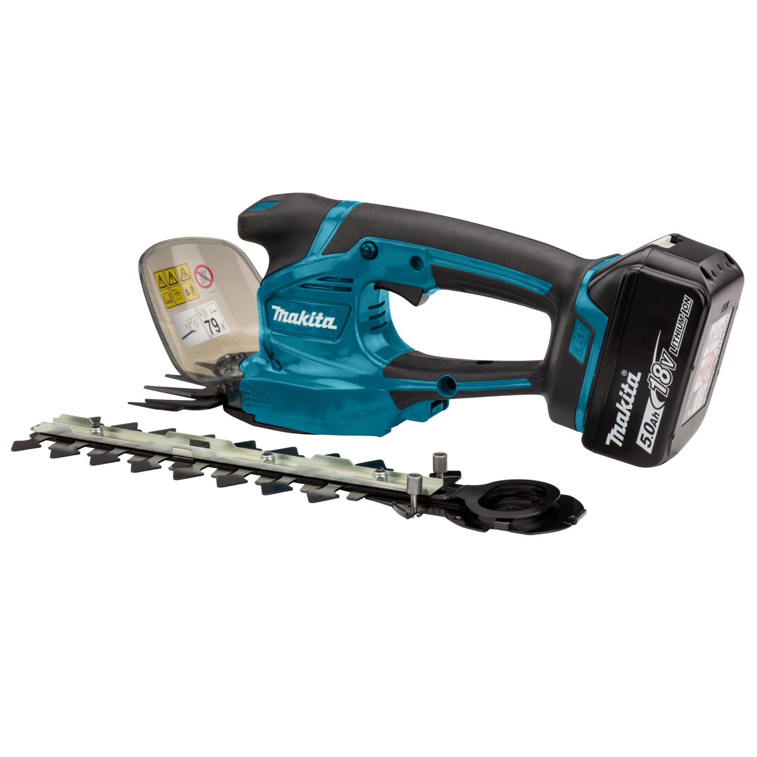 Makita DUM111SYX LXT 18 V accu Grasschaar en Buxusschaar set (1 x 1,5 Ah accu)-image