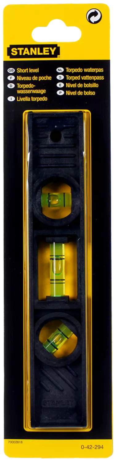 Stanley 0-42-294 Torpedo waterpas - 200mm-image