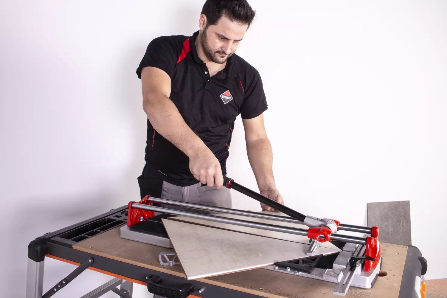 Rubi 14988 Speed-62 Magnet Coupe-carreaux dans un coffret - 620 mm-image