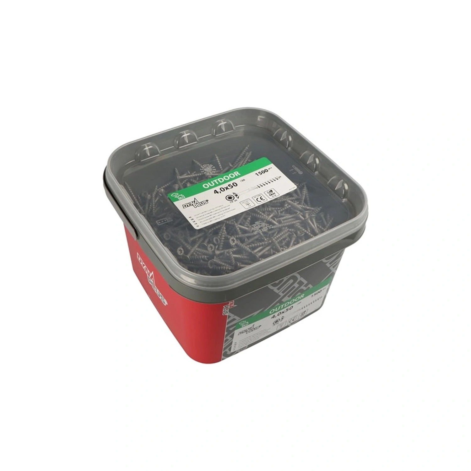 Dynaplus Unischroef in emmer - AR-coating - TX20 - Platkop - 4x40/24mm (2000st)