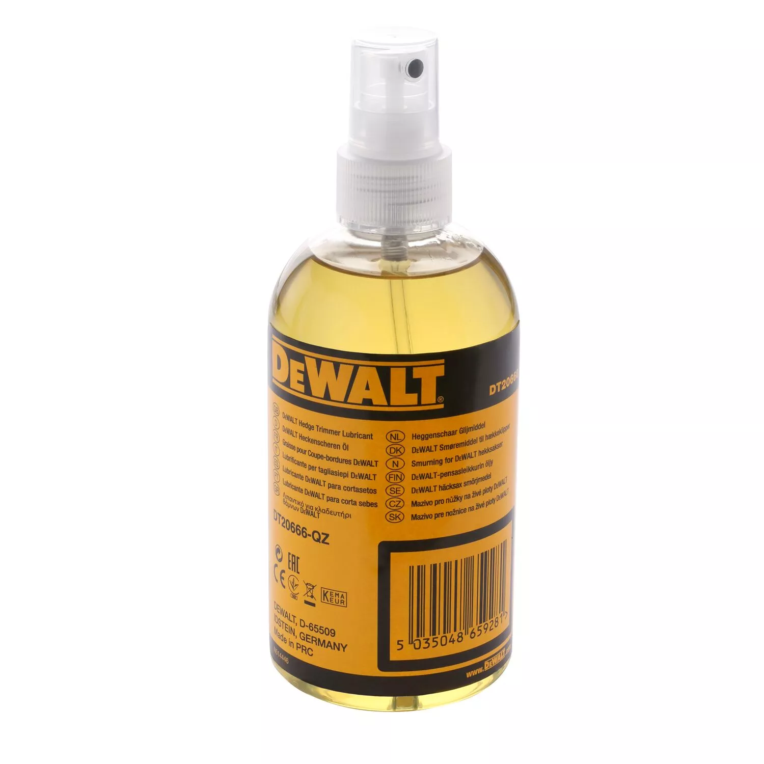 DeWALT DT20666 Spray lubrifiant pour taille-haies - 300 ml-image