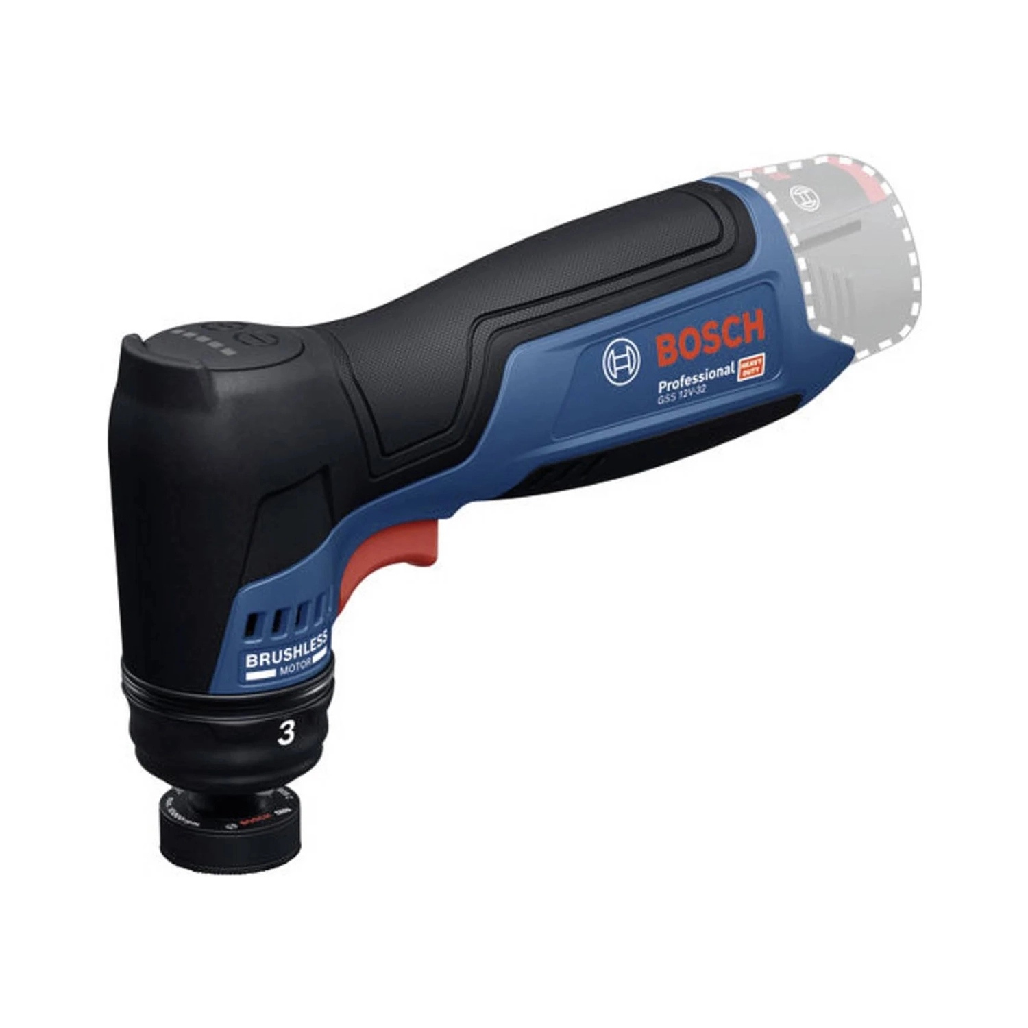 Bosch GSS 12V-32 12V accu vlakschuurmachine - 3 mm - 32 mm-image