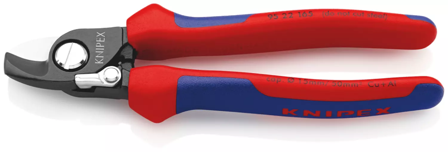 Knipex 9522165 Kabelschaar met openingsveer - 165mm-image