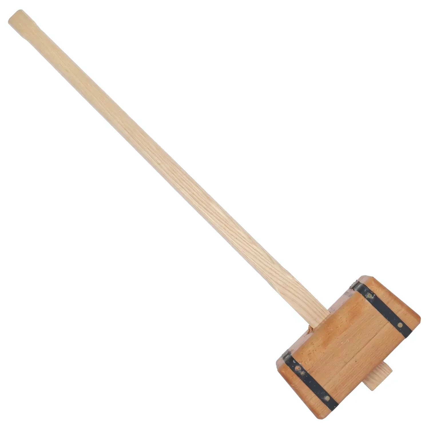 Talen Tools H2 Tuinhamer - Vierkant - Essenhouten steel - 90cm