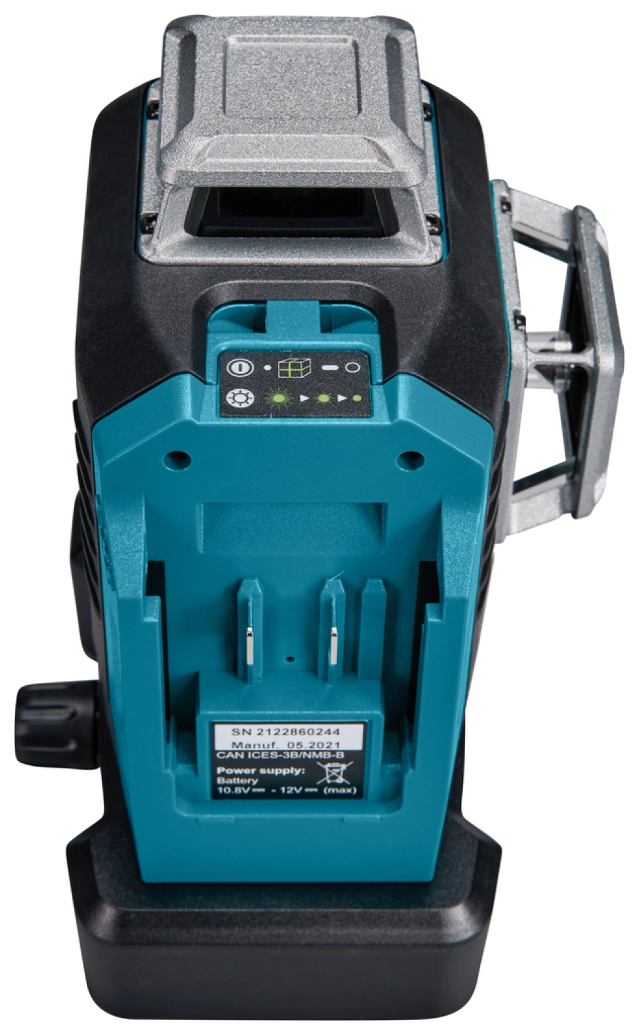 Makita SK700GDX 12V Max Li-Ion accu kruislijnlaser set (1x 4.0Ah) in tas - zelfnivellerend - groen 3x360° - 35m-image