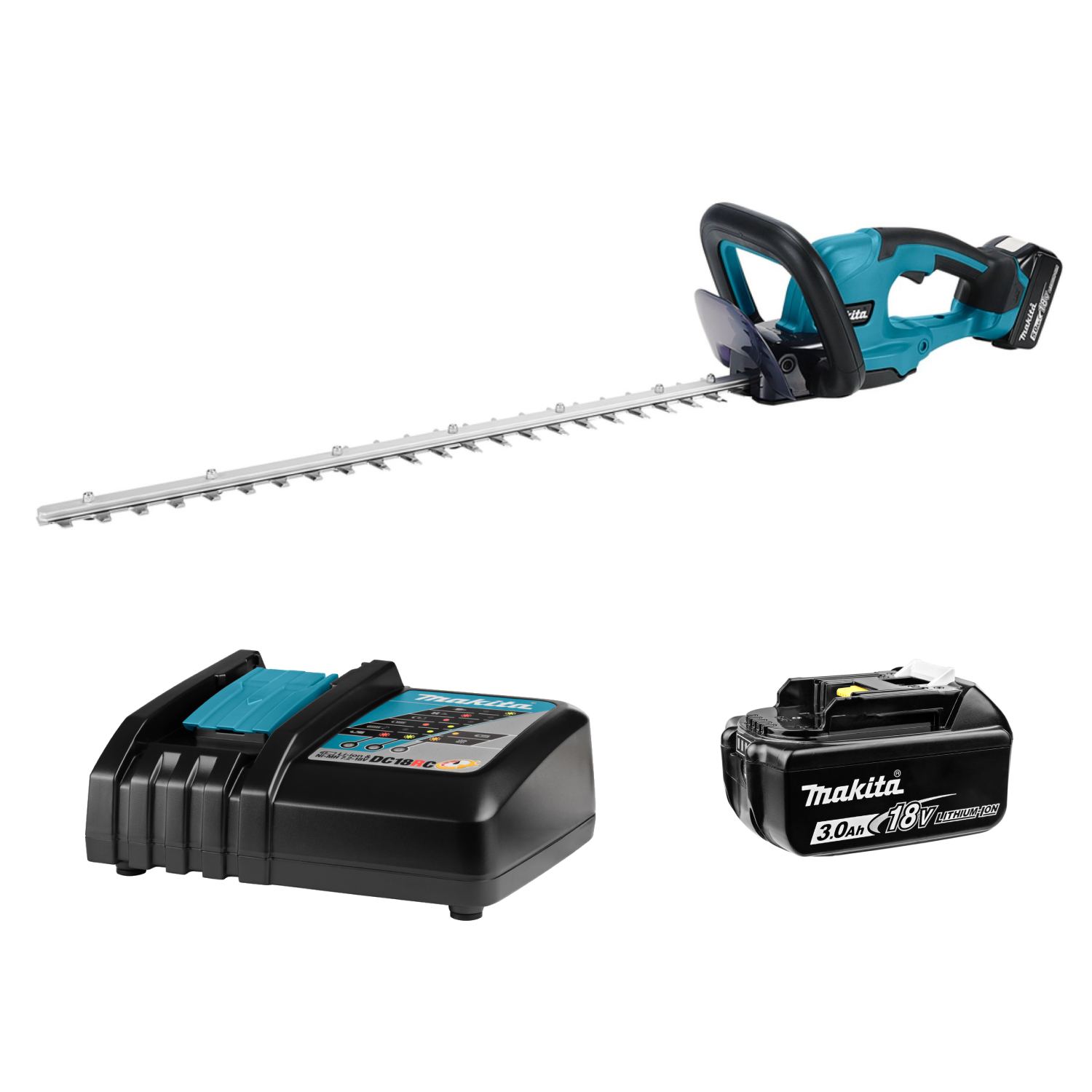 Makita DUH607RT Taille-haie sans fil - LXT 18V - 1 batterie 5,0Ah - 600 mm-image