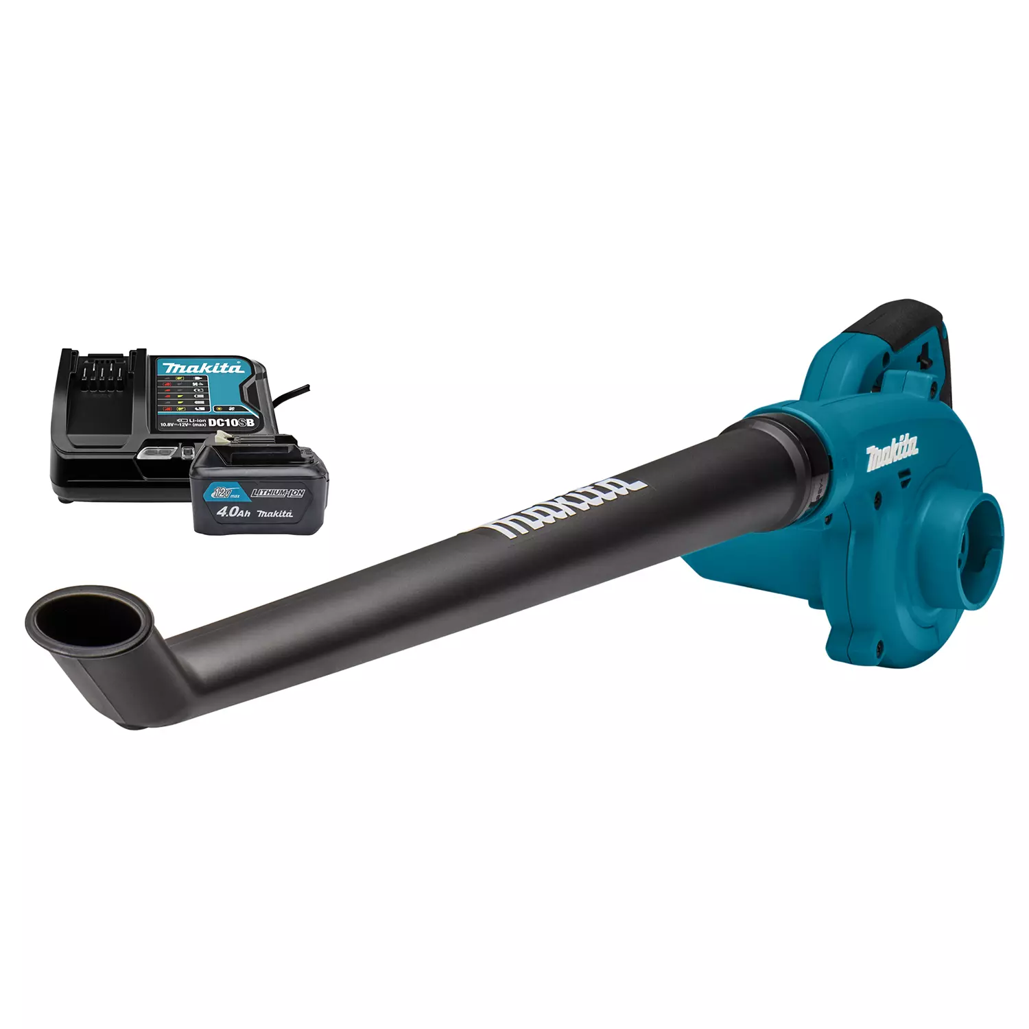Makita UB101DSM 12V Li-Ion accu blaasmachine set (1x 4,0Ah) - 201 km/h-image