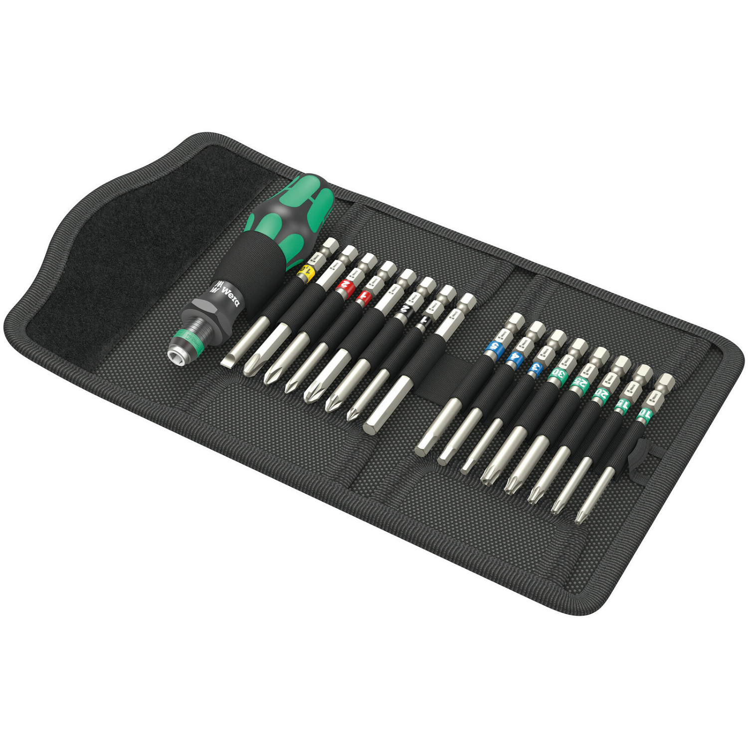 Wera 05059303001 Kraftform Kompakt 60 Tool Finder 17-pieces Set de tournevis-image