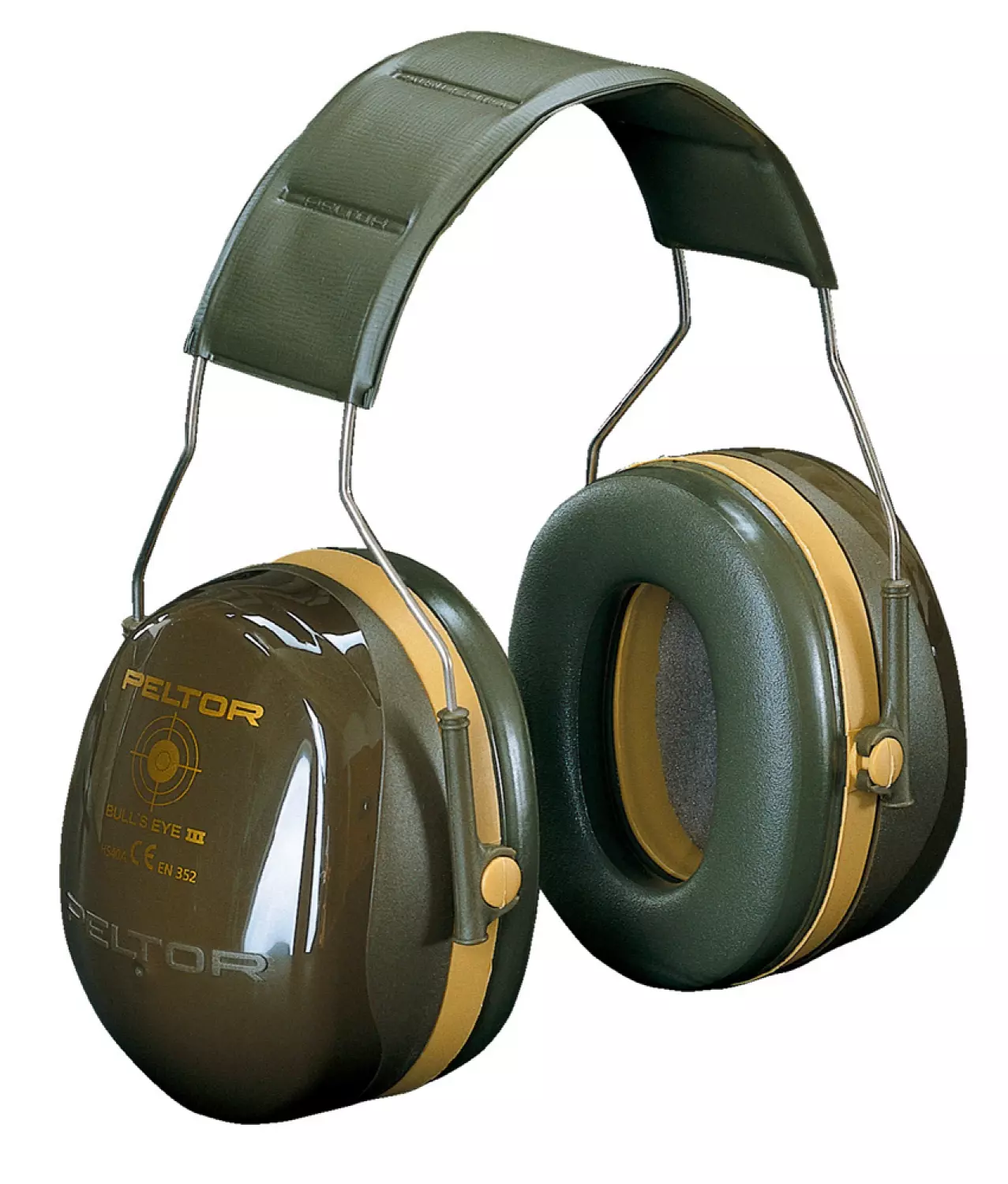 3M Casque antibruit PELTOR™ Bull's Eye™ III H540A-461-GB avec serre-tête - Hi-Viz --image