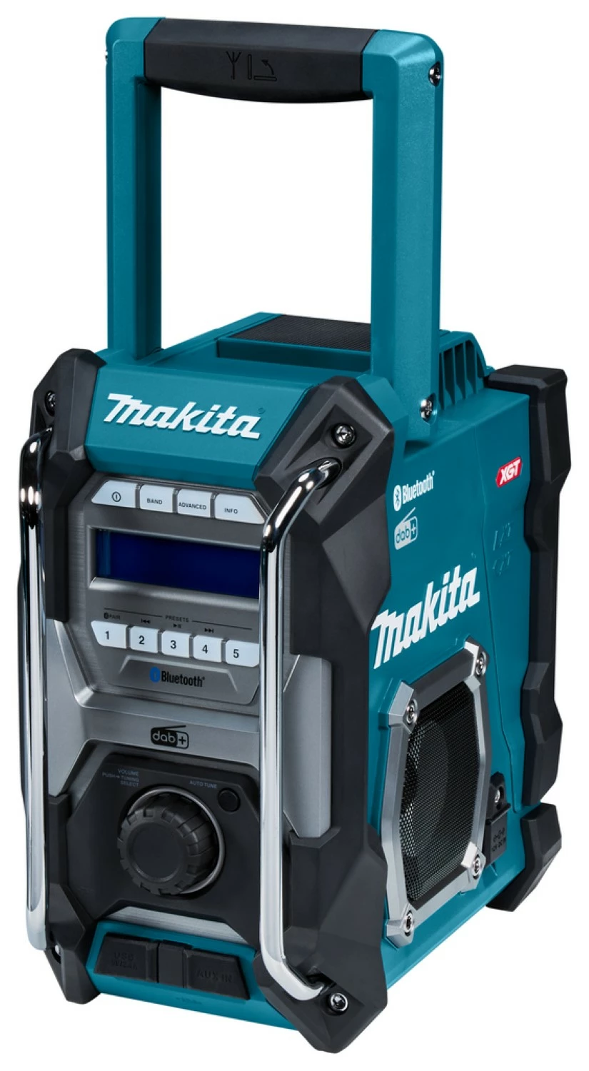 Makita MR004GZ - Radio de chantier Secteur & batterie - 14,4/18/40V Li-ion - FM/AM - DAB+ - Bluetooth - 230V - Machine seule-image