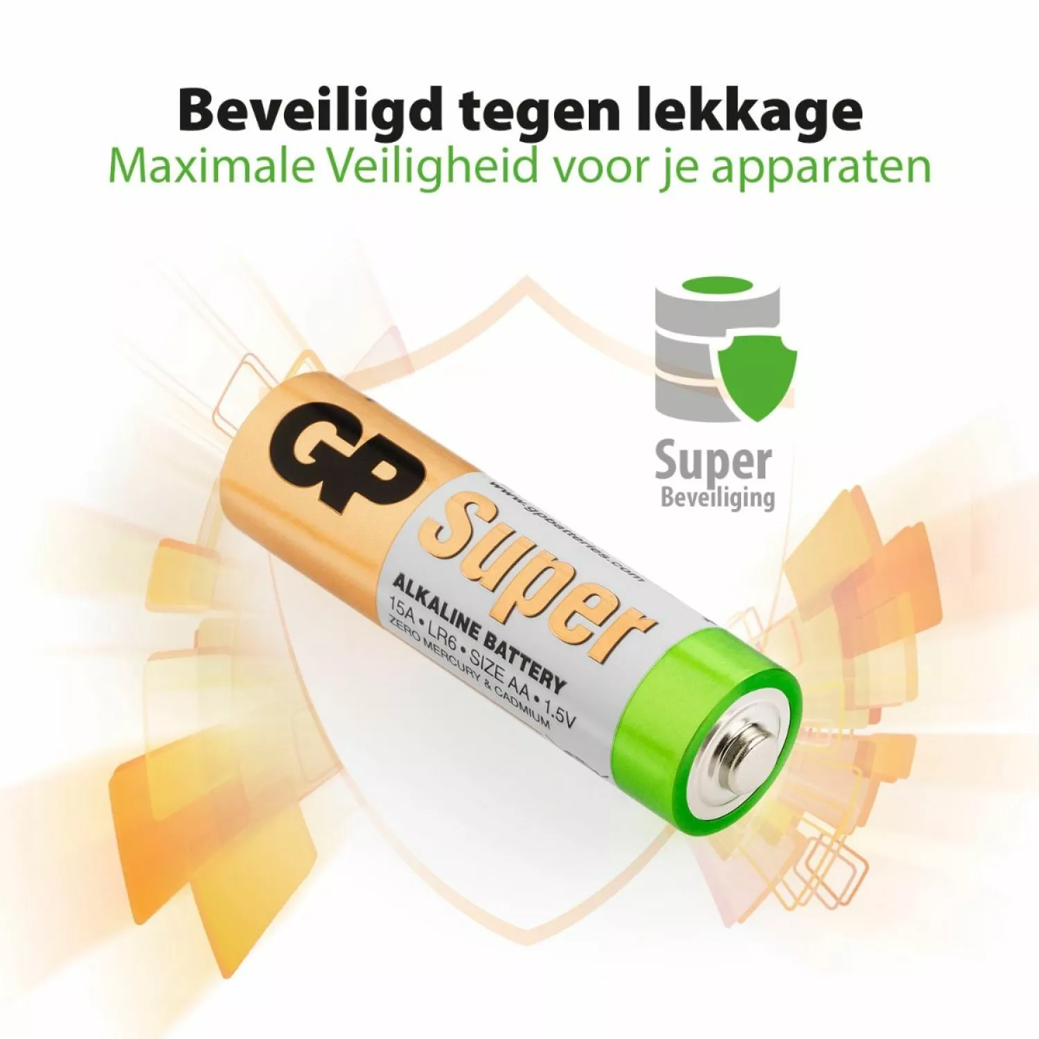 GP Alkaline Super Batterijen1,5V (40st) - AA - 030E15AS40-2-image