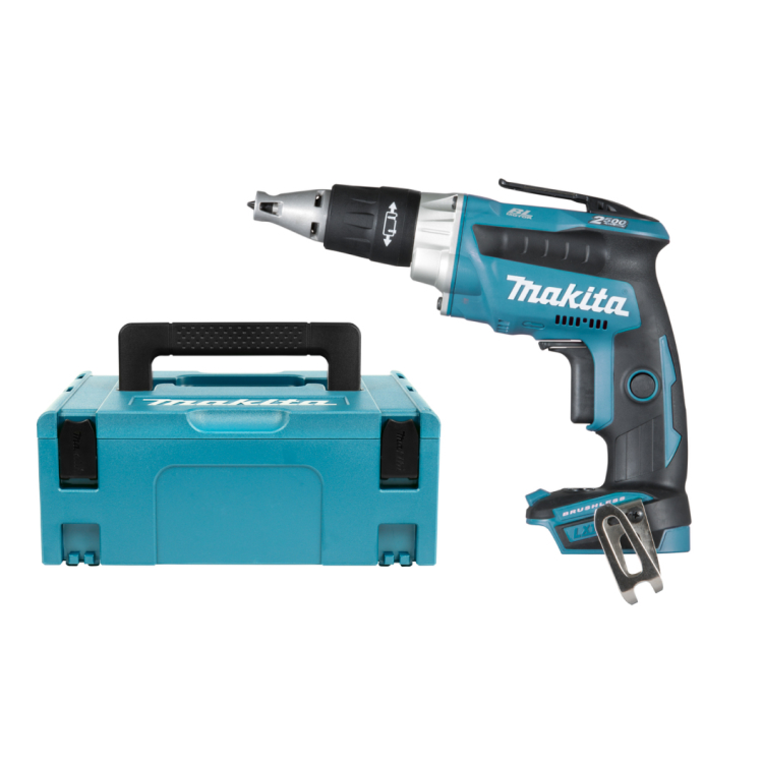 Makita DFS250Y1J 18V Li-Ion accu Gipsschroefmachine (1x 1,5Ah accu) in Mbox-image
