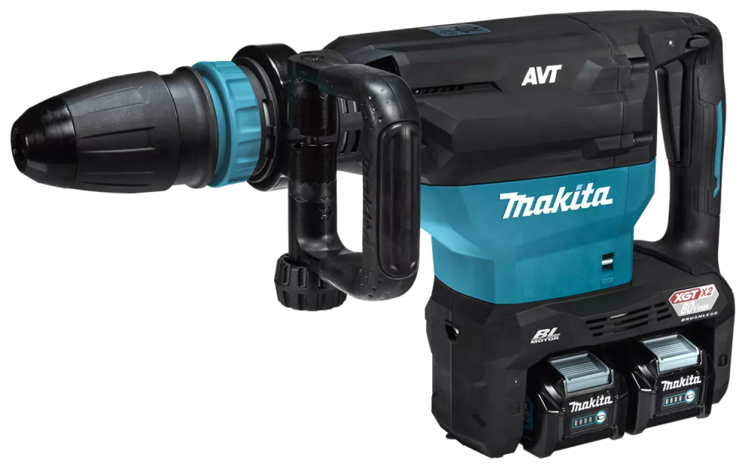 MAKITA HM002GZ03 - Perforateur burineur sans-fil - - 2 x XGT 40V max Li-ion- machine seule dans coffret - 20,9j-image