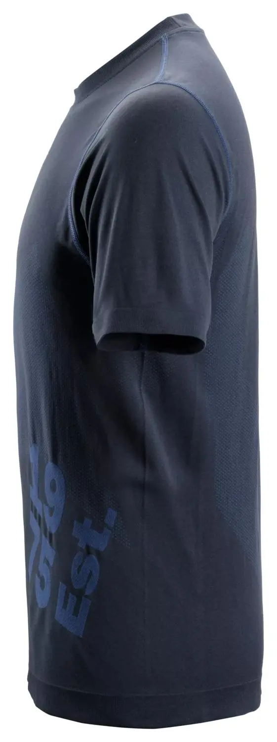 Snickers 2519 FlexiWork 37.5 Technologie T-Shirt - Donkerblauw - M