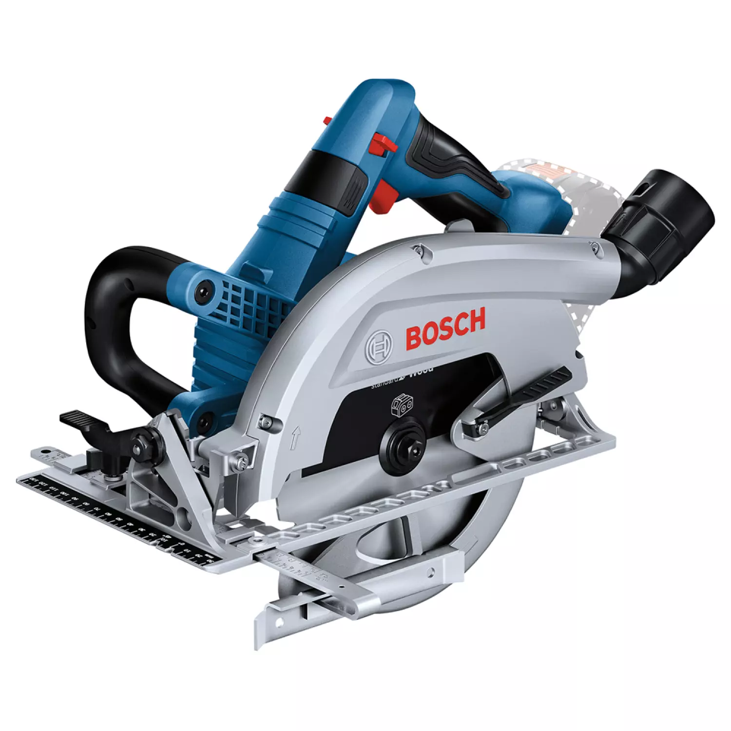 Bosch GKS 18V-70 L 18V Li-ion accu BiTurbo cirkelzaag set (2x 5.5Ah)- 190mm - koolborstelloos - 06016B9002-image