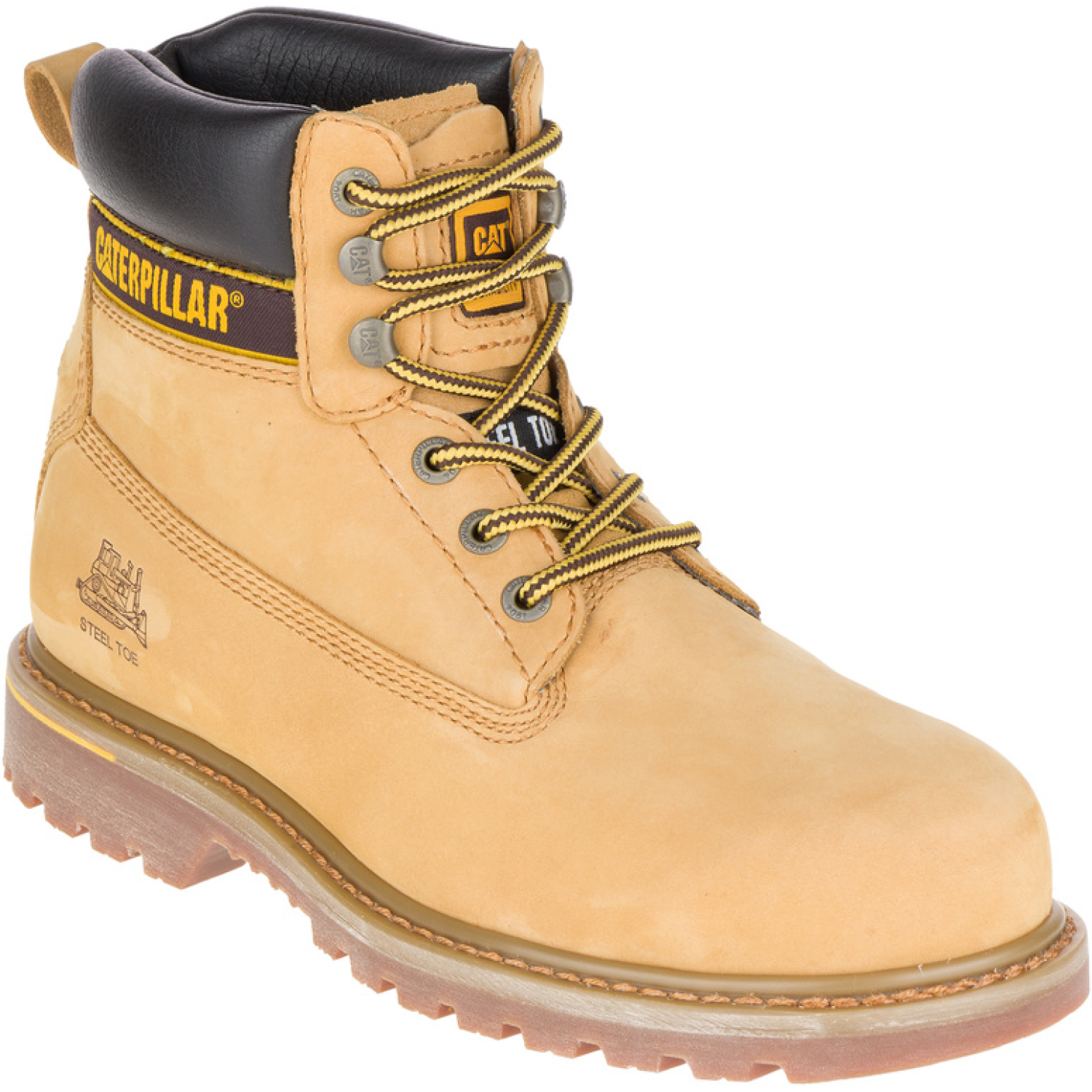 Caterpillar Holton Chaussures de travail S3 Miel - Taille 47 - UK 13-image