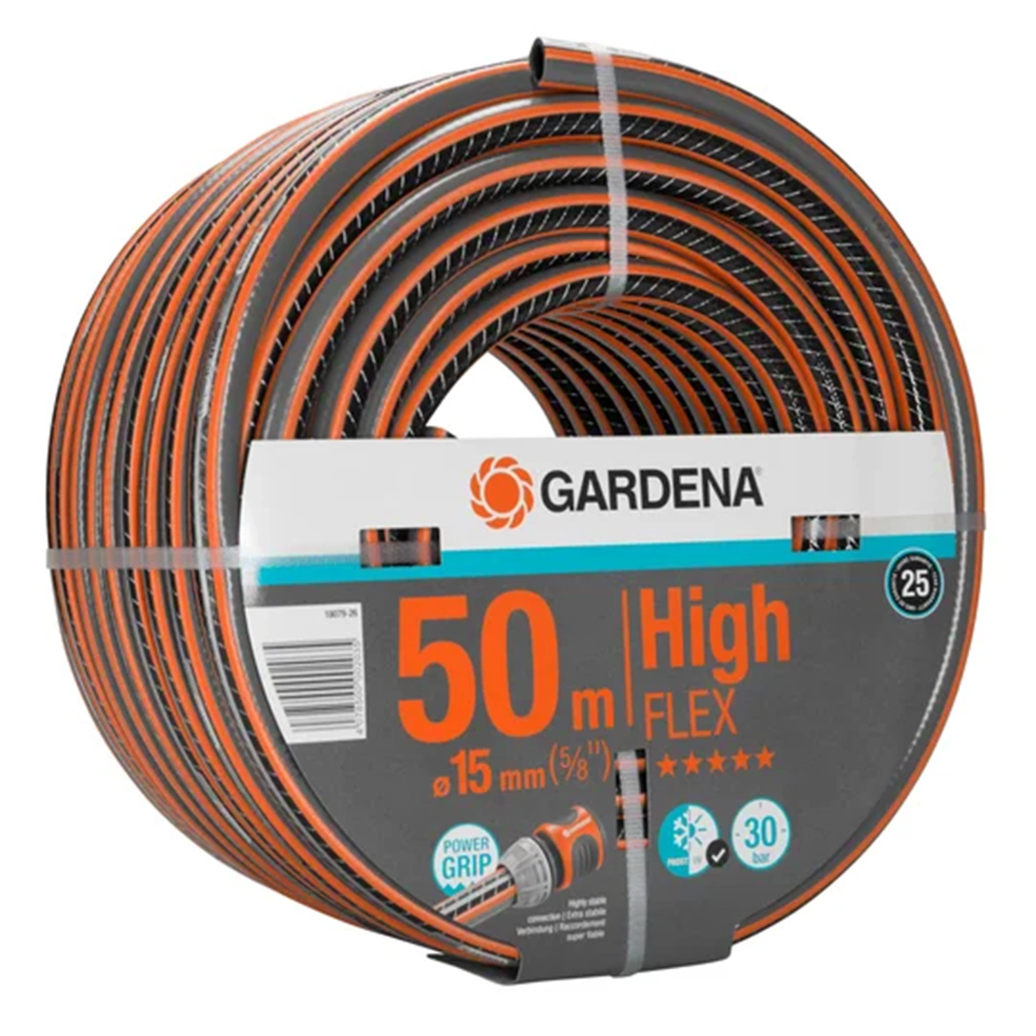 Gardena 18079-26 Tuyau Highflex - 15 mm - 50 m (5/8")-image
