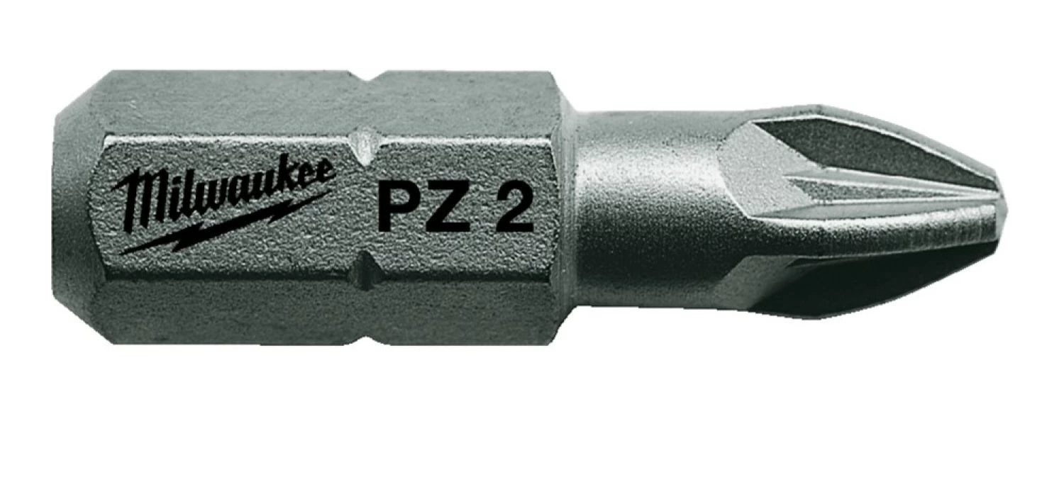 Milwaukee 4932399590 Embout de vissage PZ 1 - 25 mm - (25 pièces)-image