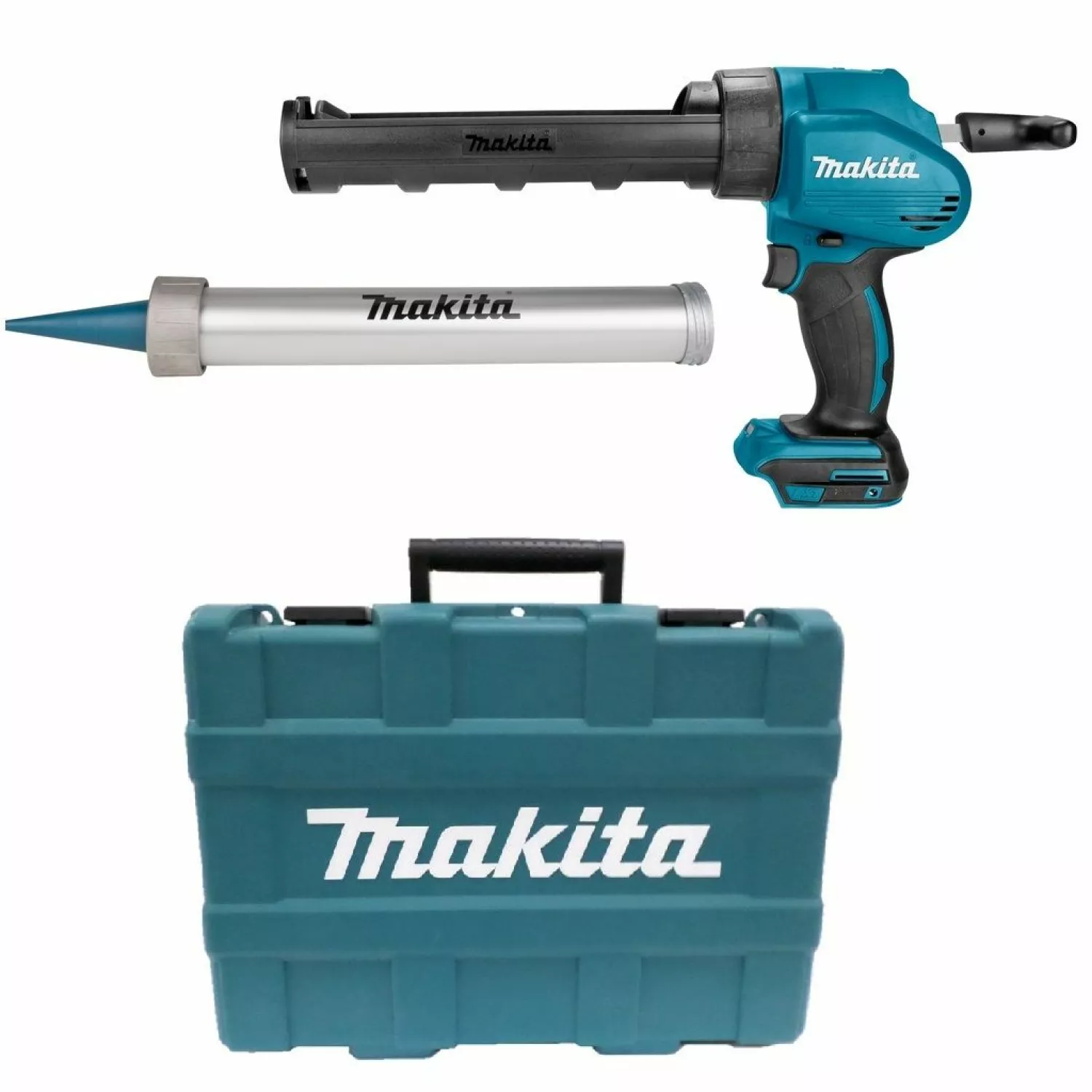 Makita DCG180RTX Pistolet à colle sans-fil - 18V Li-ion - Batterie (1x 5,0 Ah) - Coffret & support cartouche inclus-image