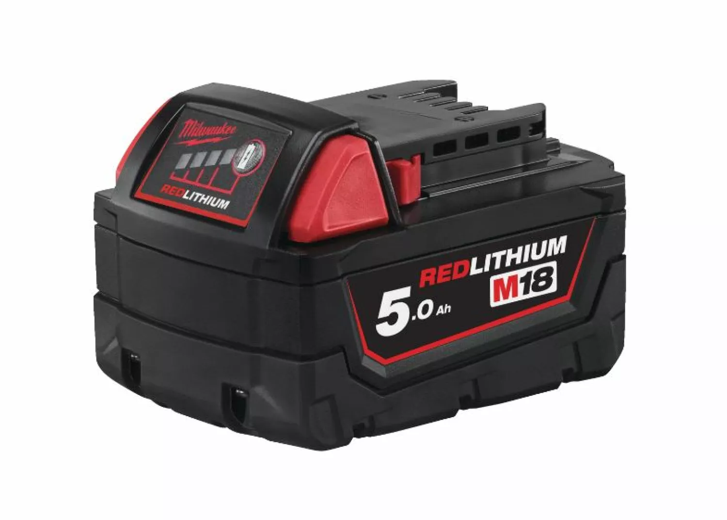 Milwaukee M18 FPP2A3-502X 18V Li-Ion accu klopboor- /schroefmachine (M18 FPD3-0) & slagschroevendraaier (M18 FID3-0) combiset (2x 5.0Ah) in HD Box-image