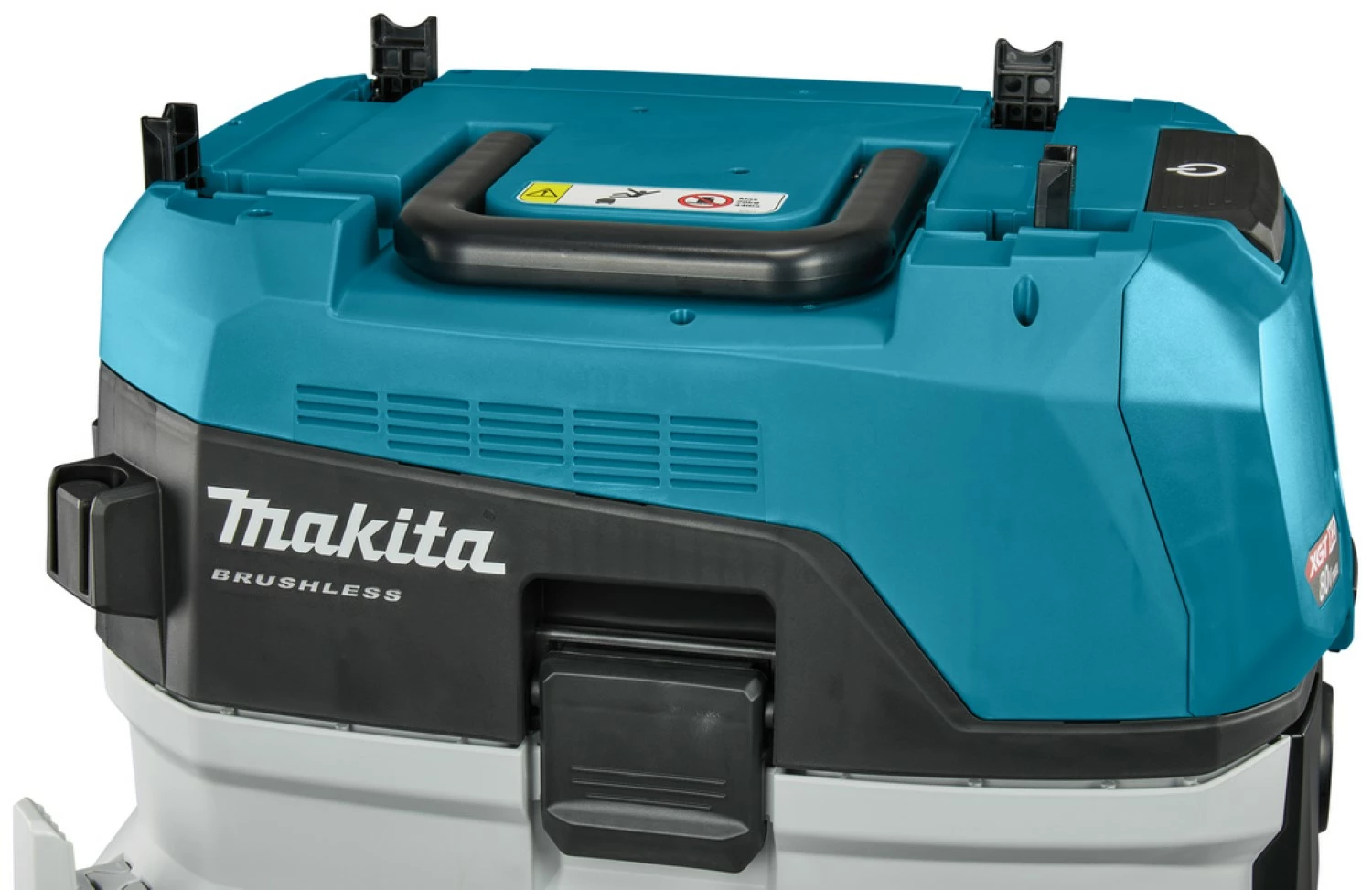 Makita VC007GLL21 XGT 2x40V Max Li-Ion accu Stofzuiger set (2x 8,0 Ah accu) nat en droog - L-image