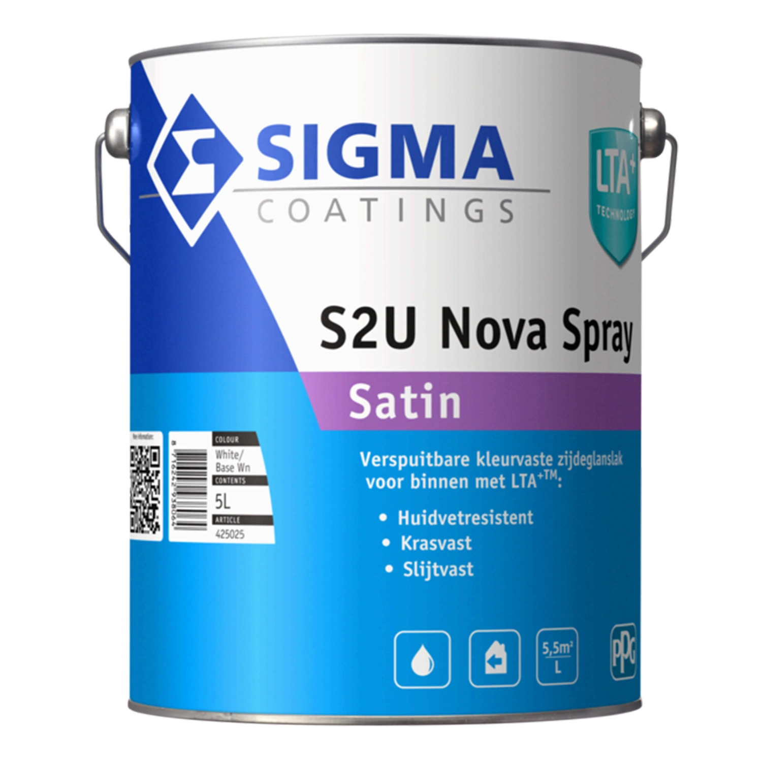 Sigma S2U Nova Spray Satin Base WN 5L-image