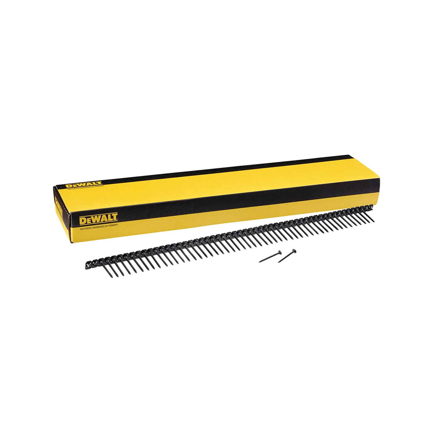 DeWALT DWF500038C Vis pour plaques de plâtre en bande, filetage grossier - 3,5 x 38 mm - 1 000 pièces-image