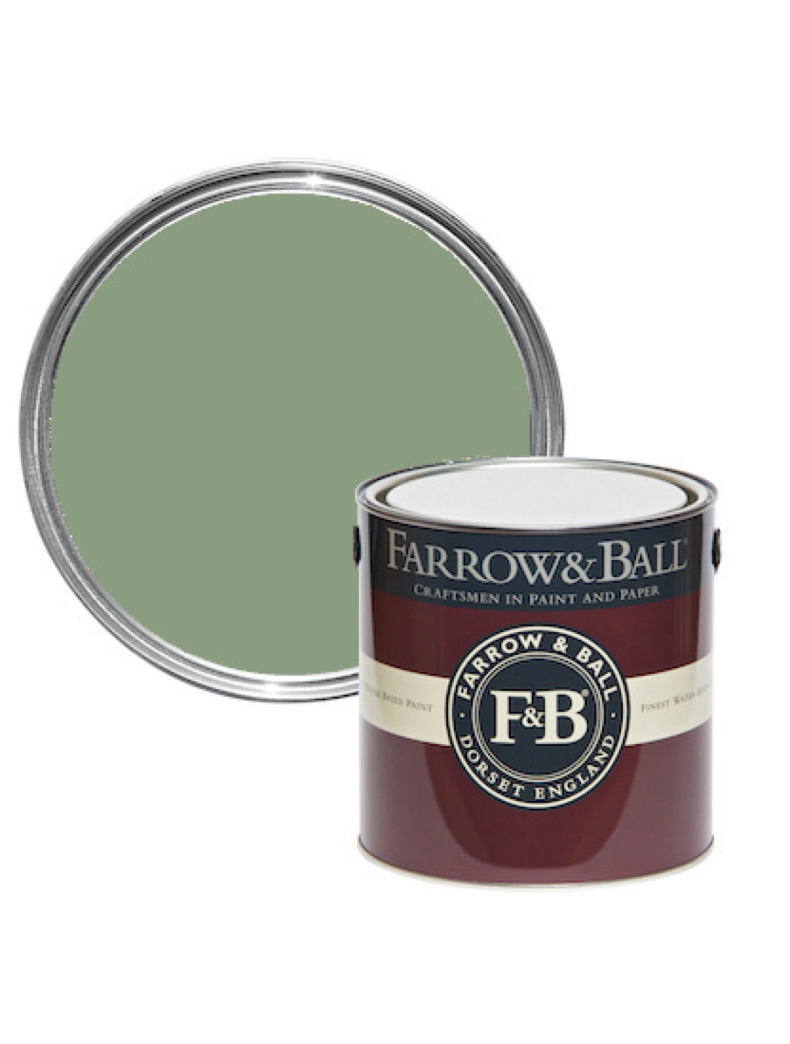 Farrow & Ball Estate Emulsion Suffield Green No. 77 - 5L-image