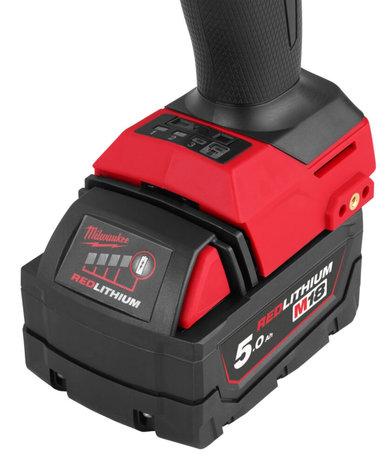 Milwaukee M18 FHIW2P12-502X 18V Li-ion set Clé à chocs (2x batterie 5.0Ah) dans une boîte HD - 1/2'' - 1220Nm-image