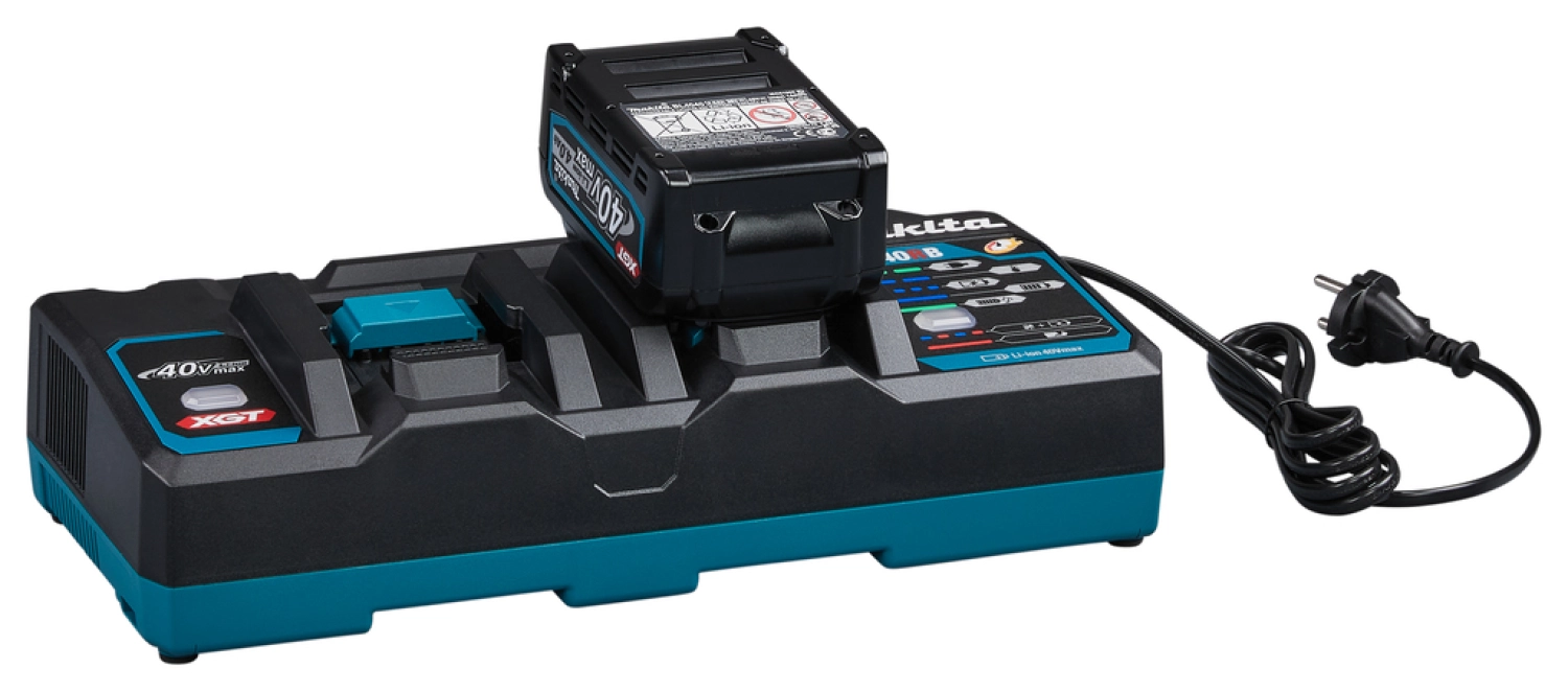 Makita XGT 40V MAX Li-ion Battery Starter Set (4x 4.0h) + Duol Vein in Mbox-image