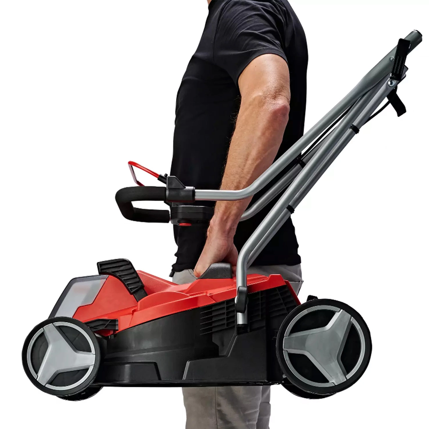 Einhell GE-CM 18/33 Li Kit 18V Li-Ion accu grasmaaier set (1x 4,0Ah) - 30L - 33cm - koolborstelloos-image
