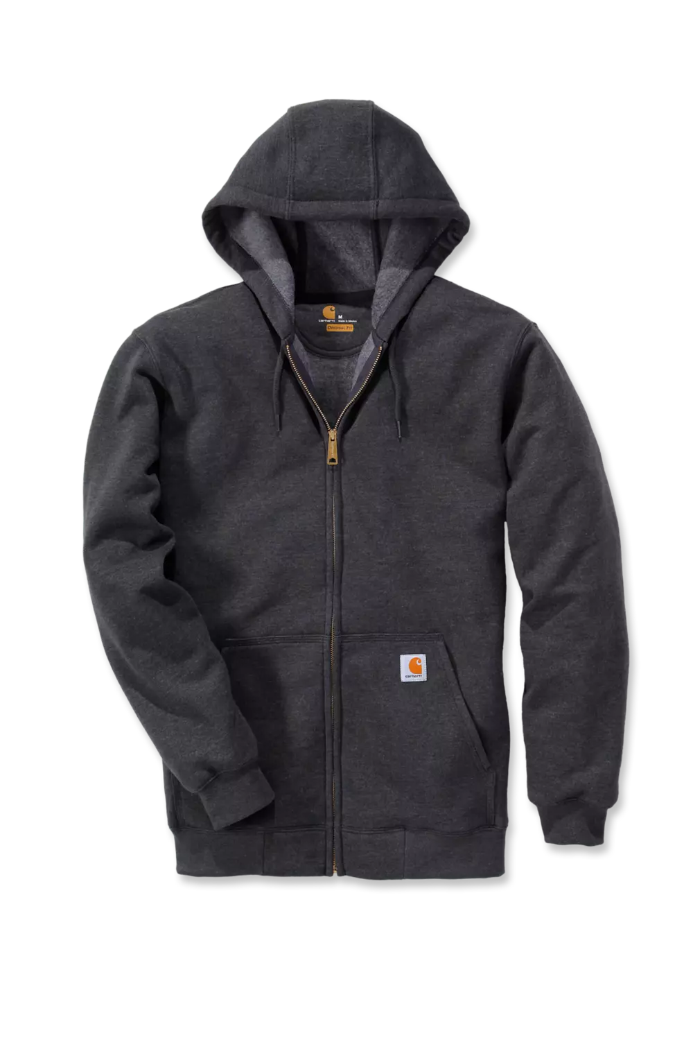 Carhartt M Marquette FZip Sweatshirt - gris anthracite - XS-image