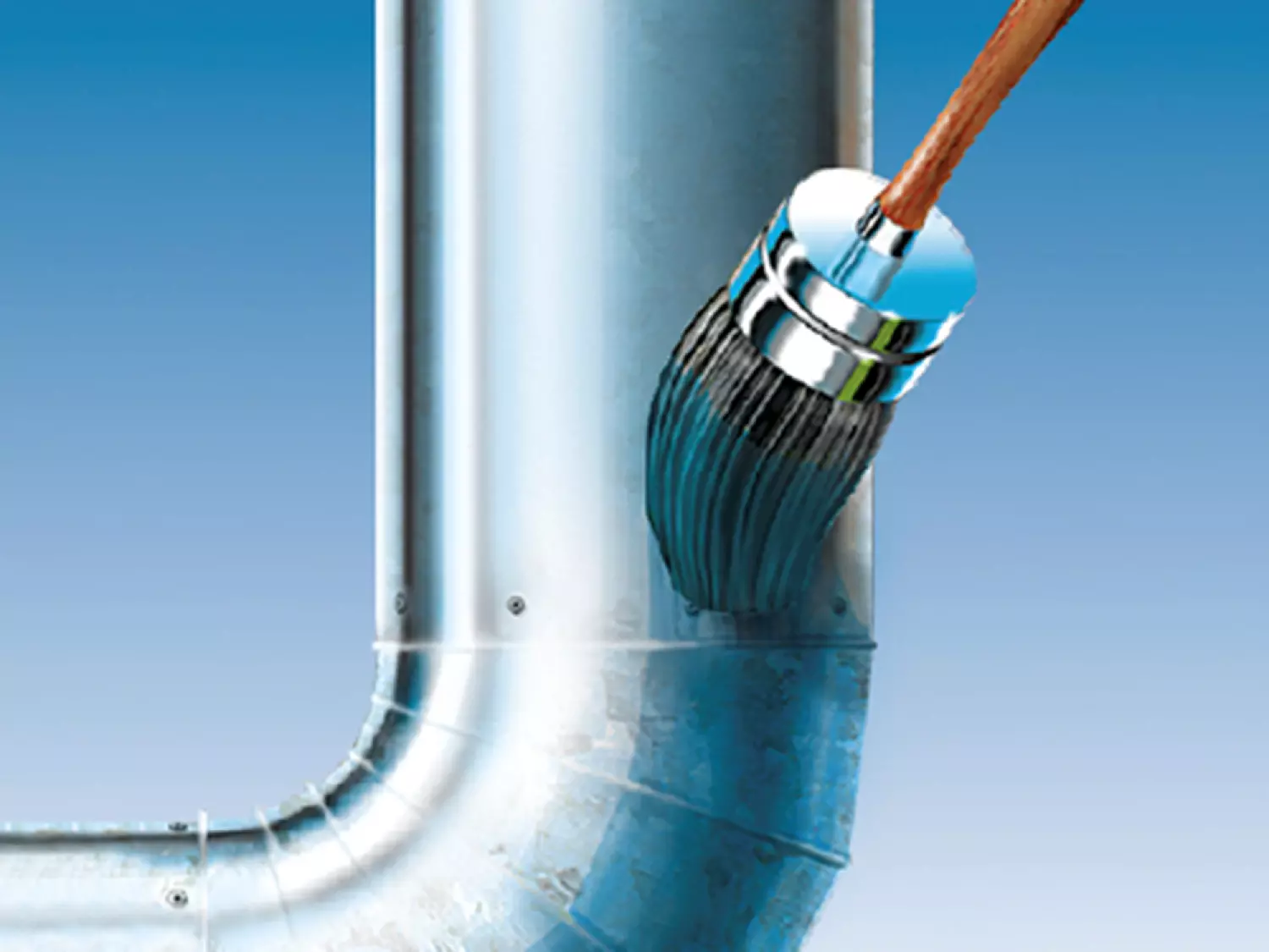 Rust-Oleum Combiprimer Hecht Primer Spuitbus - blauw transparant - 0,4L-image