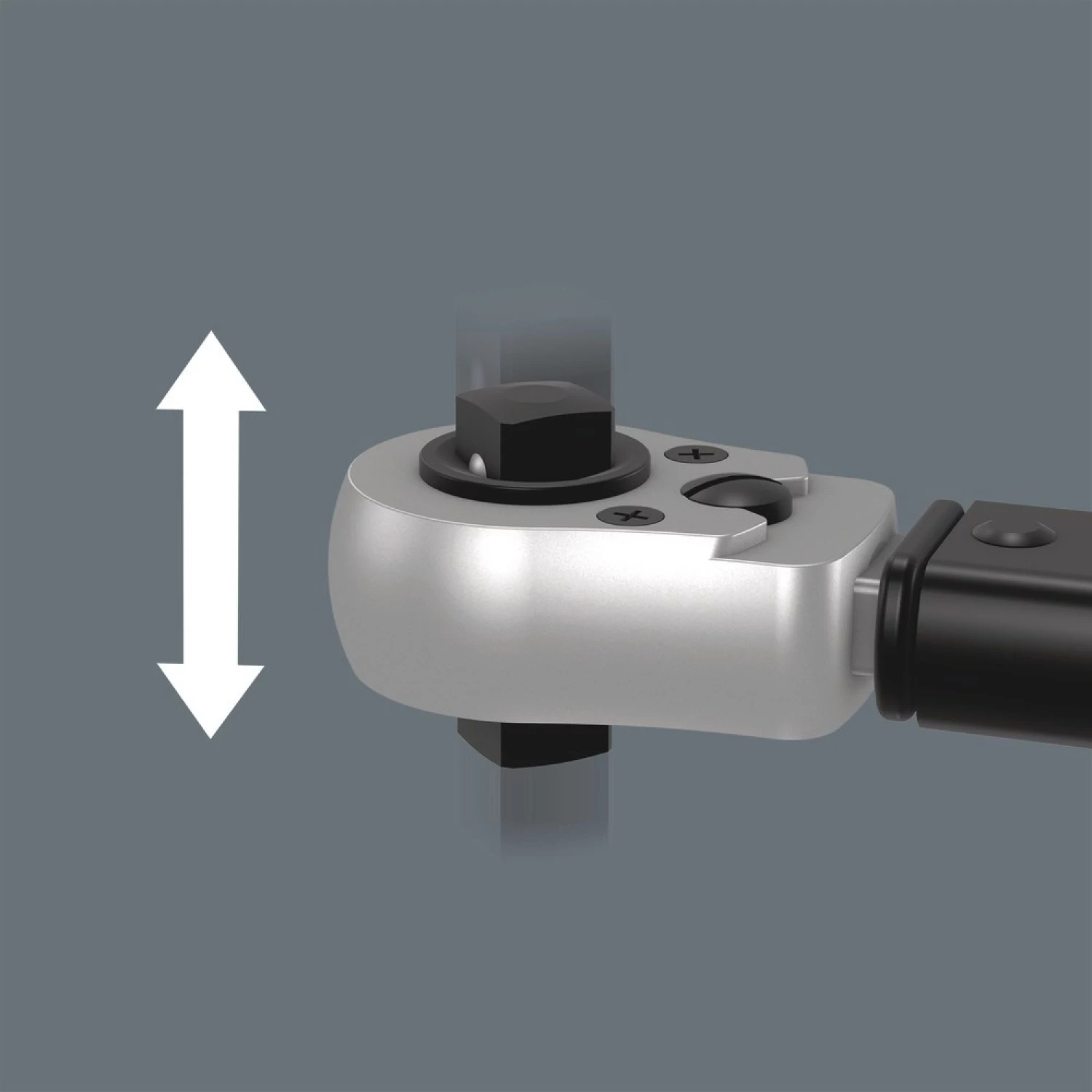 Wera 05075631001 Click-Torque E 1 Push R/L Draaimomentsleutel - 200-1000 Nm - doorsteekvierkant 3/4" - Rechts/Links-image
